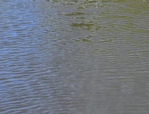 Op een drone-gemonteerd laboratorium monitort de afvoer van kunstmest in real...